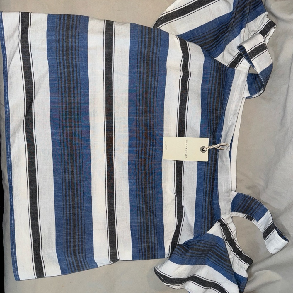 Lucky Brand Striped Top Size Small - NWT!